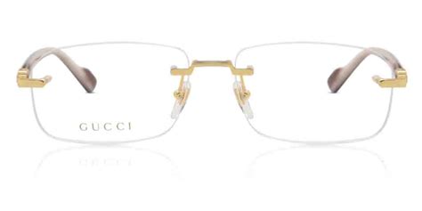 gucci gouden lees bril
